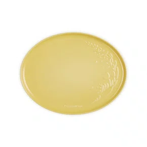 Bandeja Oval para Servir Jardin Le Creuset Camomille 36 cm