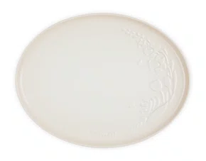 Bandeja Oval para Servir Jardin Le Creuset Meringue 36 cm