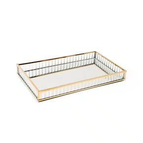 Bandeja Retangular Glass Grande Copa & Cia 39,5 x 26,5 cm