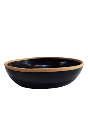 Bowl Baixo Preto GMA 21x05 cm