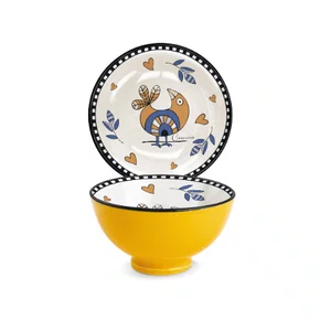 Bowl Cocoricò Egan Italy Amarelo 11,5 cm