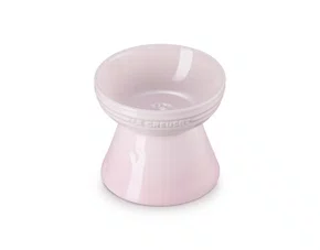 Bowl para Pet com Suporte Le Creuset Shell Pink 380ml