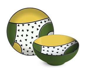 Bowl Redondo Wara Egan Italy Verde 20,5cm