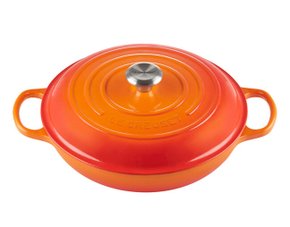 Caçarola Buffet Signature Le Creuset Laranja 26 cm