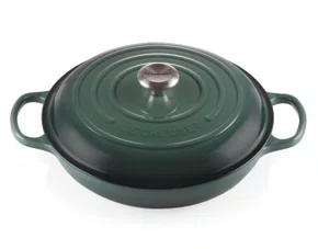 Caçarola Buffet Signature Tampa de Vidro Le Creuset Artichaut 26cm