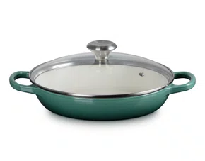 Caçarola Buffet Signature Tampa de Vidro Le Creuset Artichaut 26cm