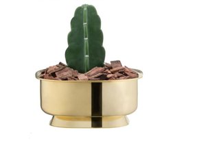 Cachepot Bellini Ouro Riva Prataria 24K