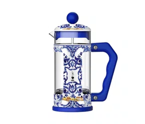 Cafeteira French Press Dolce & Gabbana Bialetti Blu Med 1000 ml