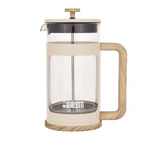 Cafeteira French Press Woody Bialetti Bege 1000 ml