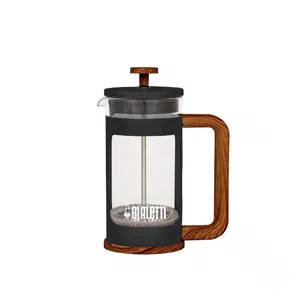 Cafeteira French Press Woody Bialetti Preto 350 ml