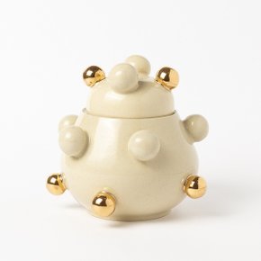 Caixinha Bruxelas Ouro Alternado Nude Marô Antunes