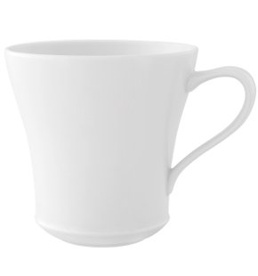 Caneca de Porcelana Crown White Vista Alegre Branco 415 ml