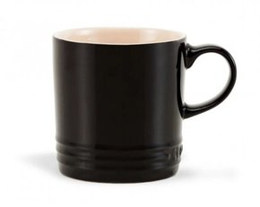 Caneca para Capuccino Le Creuset Black Onix 200 ml