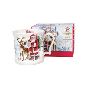 Caneca Porcelana Believe Michel Design 400ml