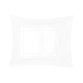 Almofada Lutece 300 Fios Yves Delorme Branco 31 x 42 cm