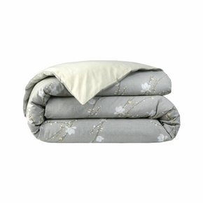 Capa de Duvet Queen Almond Flowers 300 Fios Boss Home Estampado 260cm x 240cm