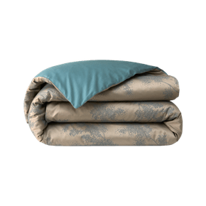 Capa de Duvet Queen Rameaux 300 Fios Yves Delorme Estampado