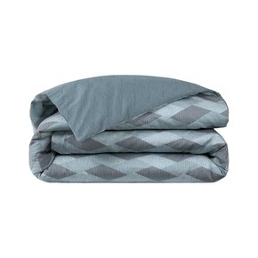 Capa Duvet Queen 300 Fios Algodão Orgânico Egean Wave Boss Home Estampado 2,60x2,40m