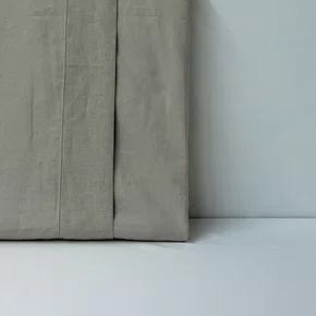 Capa Para Duvet Queen Noronha Linho 400 Fios Artelassê Kaki