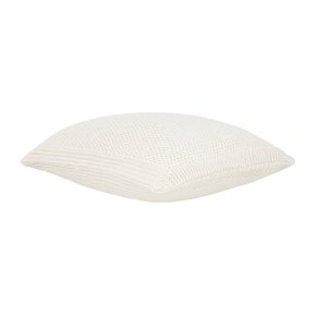 Capa para Travesseiro Tricot Turim Buddemeyer Luxus Bege 50 x 90 cm