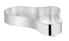 Centro de Mesa Orgânico Botanique St James Prata 65 x 50 cm