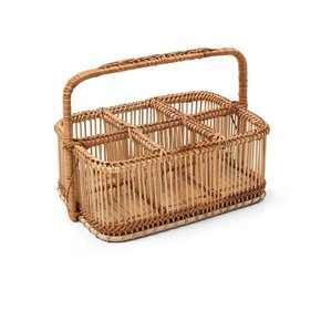 Cesto Com Divisórias Bamboo Copa&Cia