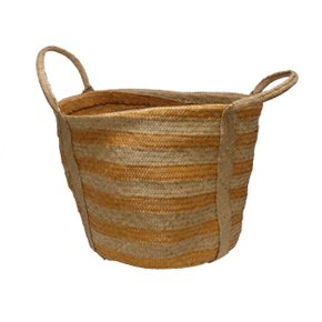 Cesto de Fibra Natural com Alça City Imports