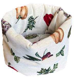 Cesto De Pão Veggie 23 x 23 cm