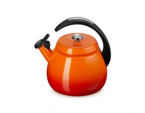 Chaleira com Apito Clochê Le Creuset Laranja 2,1 Litros