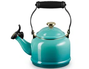 Chaleira Demi Le Creuset Bleu Riviera 1,1 Litro