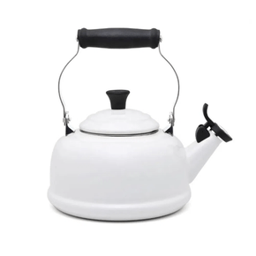 Chaleira Tradicional  C/Apito Le Creseut 1,6 Litros Branca