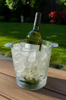 Champanheira Acrílico 5,2 Litros Transparente