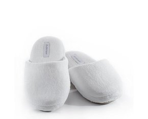 Chinelo 42/43 100% Poliéster Glam Slipper Buddemeyer Branco