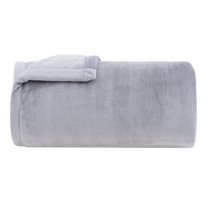 Cobertor Casal Vision Silky Buddemeyer Cinza 2,20 x 2,30 m