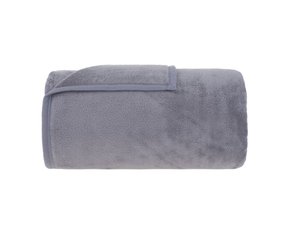 Cobertor Super King 100% Poliéster Aspen Buddemeyer Cinza 2,60 x 2,70 m