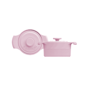 Cocotte de Porcelana 210ml Germer Rosa Fractal 10cm