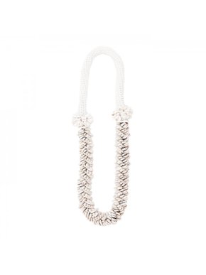 Colar de Mesa Buzio Conchas e Crochet Thay Thay