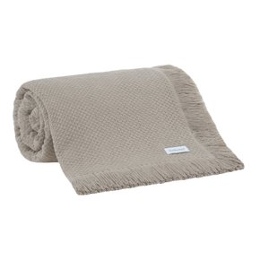 Colcha Queen Jacque Buddemeyer Kaki 2,20 x 2,50 m