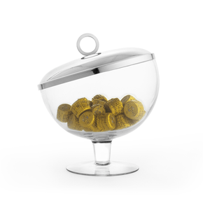 Compoteira Marino Riva Aço Inox 20 cm