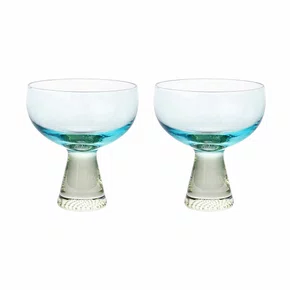 Conjunto 02 Taças Ribeiro Pavani Azul/Verde