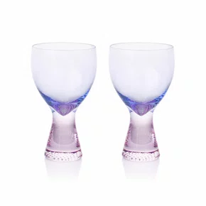 Conjunto 02 Taças Riberio Pavani Cobalt/Purple