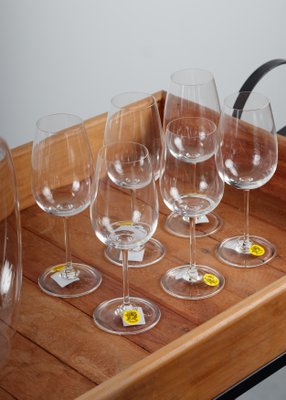 Conjunto 06 Peças Taças Cristal 380ml Infinity Strauss