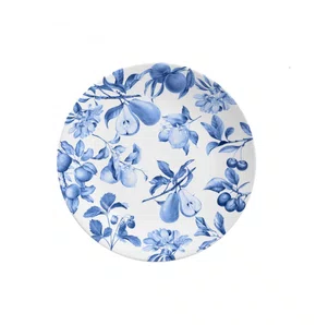 Conjunto 06 Pratos de Sobremesa Coup Frutela Alleanza Cerâmica 29cm