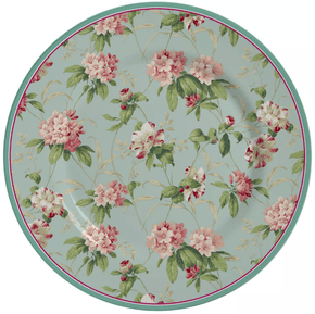 Conjunto 06 Pratos Rasos Sweet Vintage Alleanza Cerâmica 