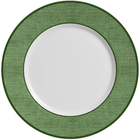 Conjunto 06 Sousplat Linho Verde Alleanza Cerâmica