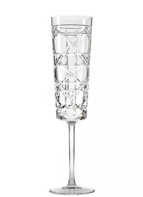 Conjunto 06 Taças Champanhe Incolor 295 ml Mozart Cristais 