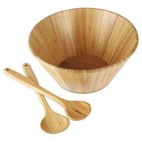 Conjunto 3 Peças Saladeira Bamboo Mor