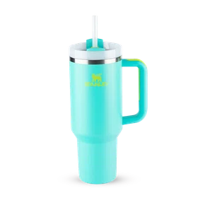 Copo Quencher Térmico com Canudo Stanley Tropical Teal 1,18 litros