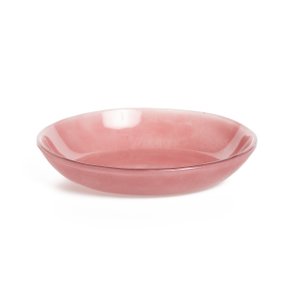 Cumbuca Reta Em Vidro Amora 15 x 3 cm