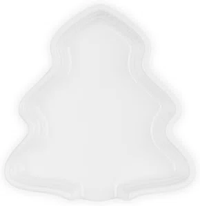 Descanso para Colher Árvore Natal Holly Le Creuset Branco 14cm